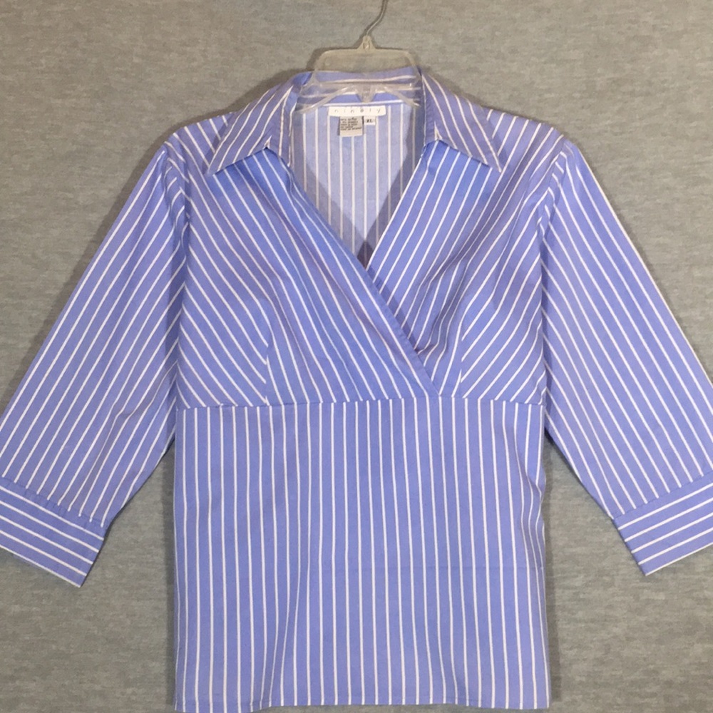 NINETY Spring Summer Cool Comfy Cotton Spandex Stretch Crisscross Chest w/Zipper